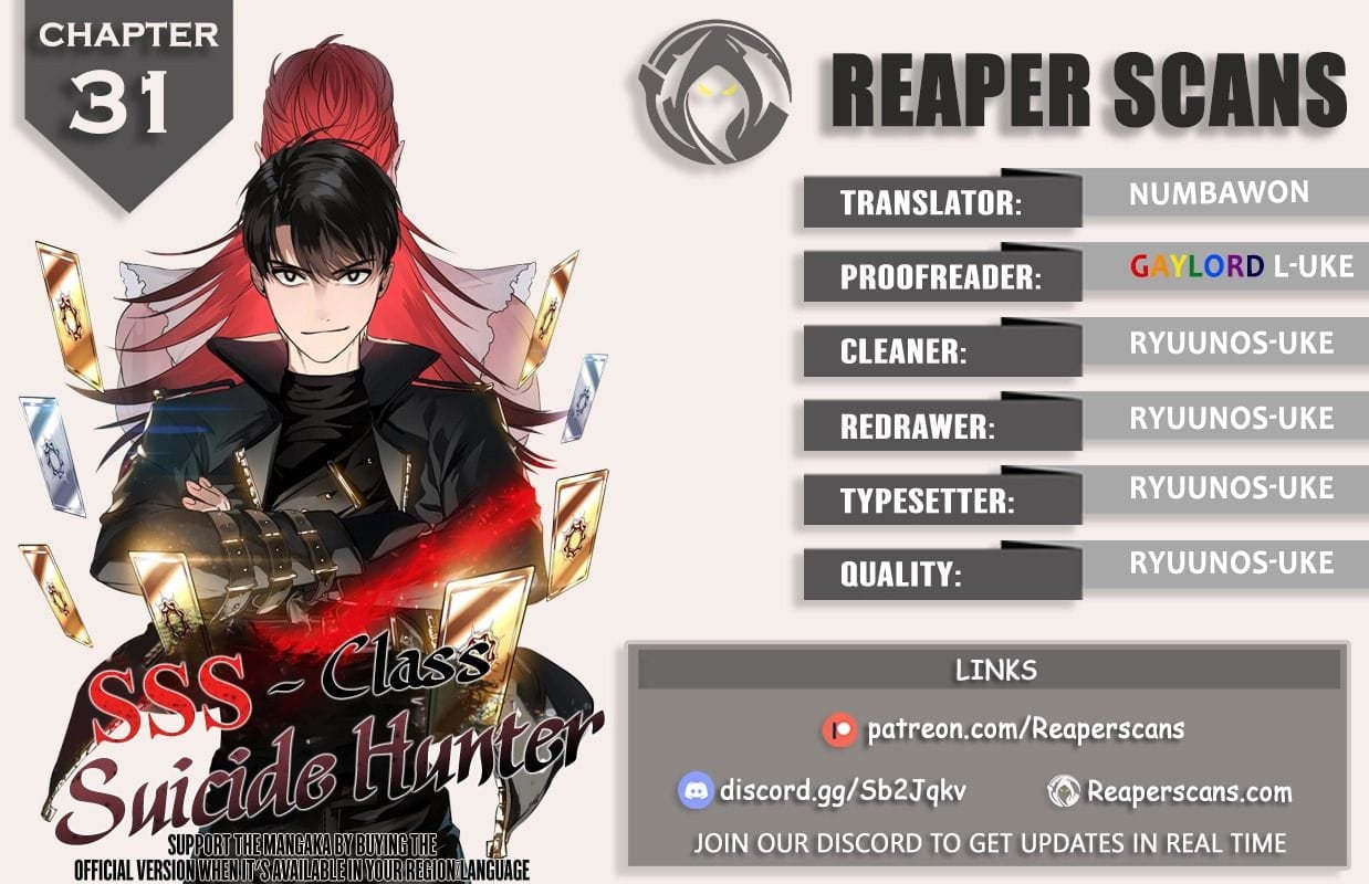 SSS-Class Suicide Hunter, Chapter 31 image 01